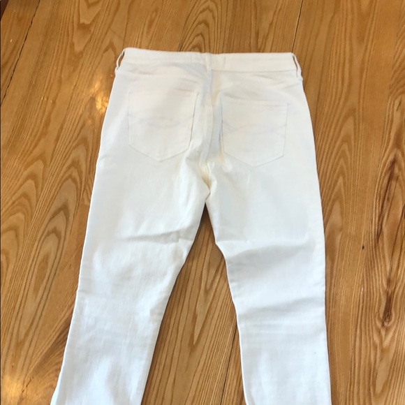 Abercrombie and Fitch white high wasted jeggings - Picture 4 of 4